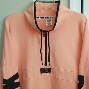 PINK Victoria's Secret Quarterzip Sweatshirt